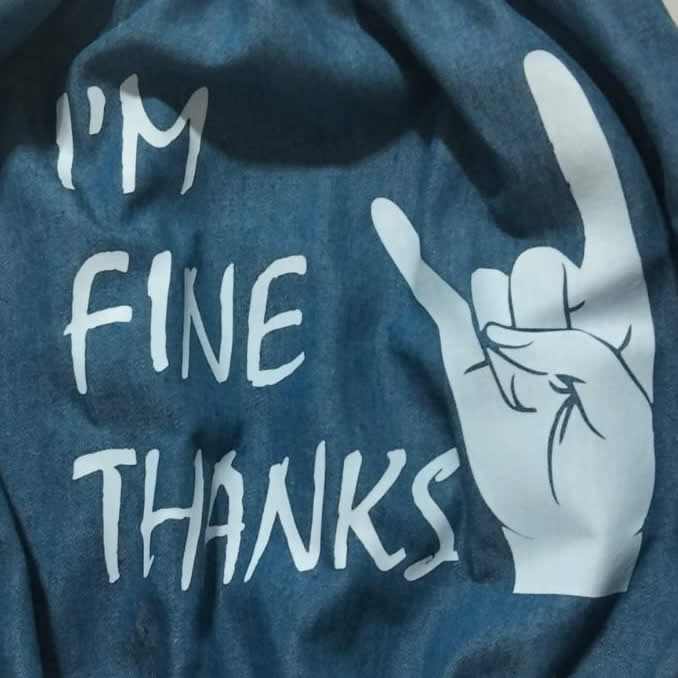 I'm fine thanks